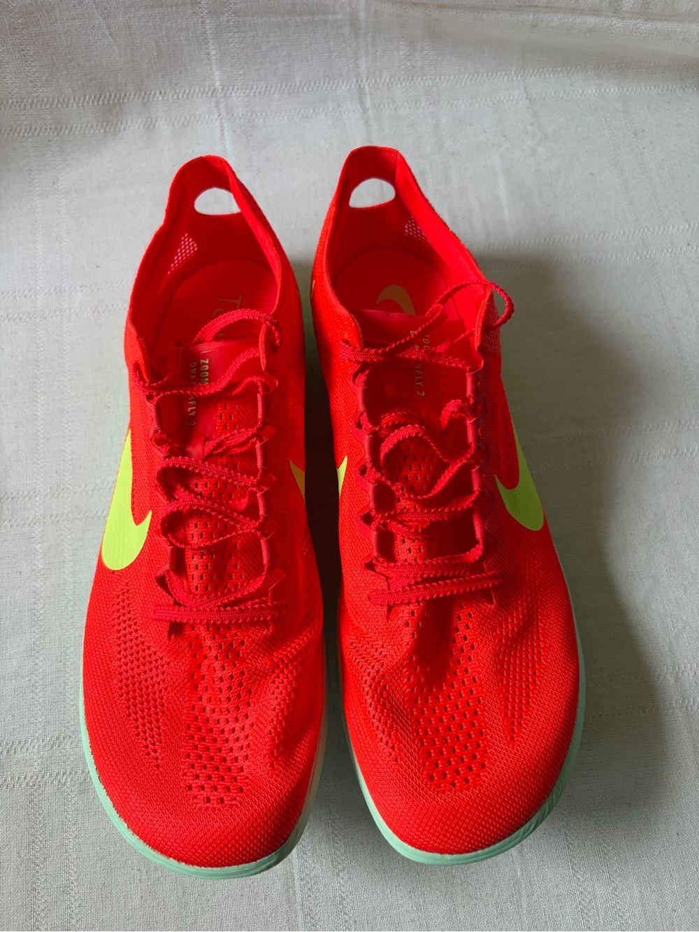 Nike ZoomX Dragonfly 2 Track Spikes Bright Crimson Men's Size 11 FD8413-600 - Picture 2 of 9